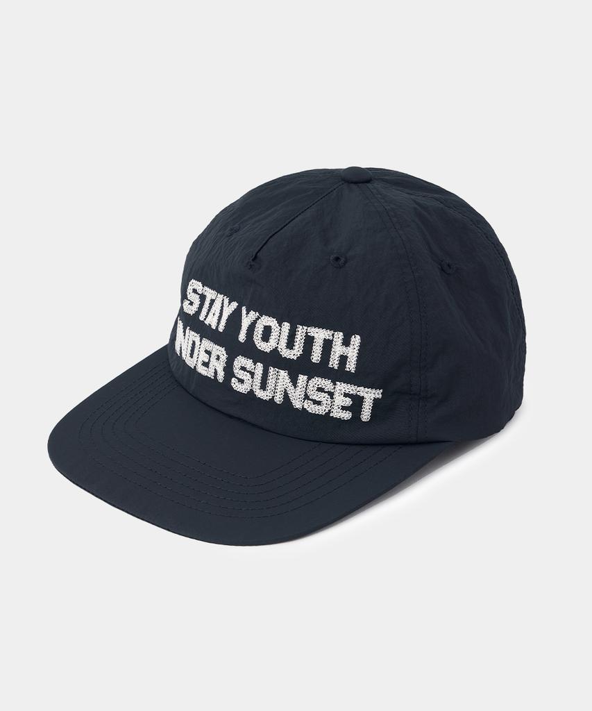 MAISON MINED Nylon Trucker Cap Navy