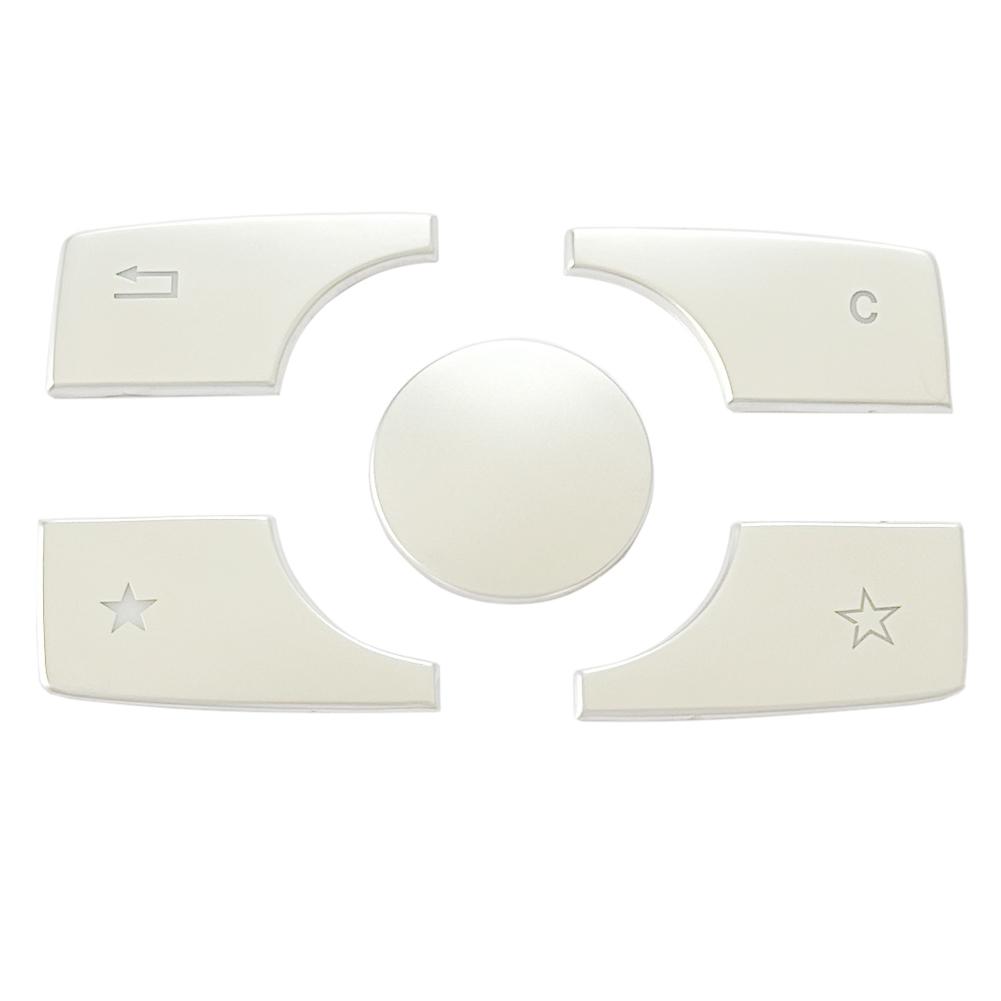 Car ABS Multimedia function Button Cover Sticker For Mercedes Benz E Class W212 2013-2015/ GL Class X166 / ML Class