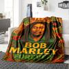 Bob Marley Blanket Comfortable Great for Picnics Office Chair Bedding for All Seasons Digital Print Perfect Gift for Relatives and Friends