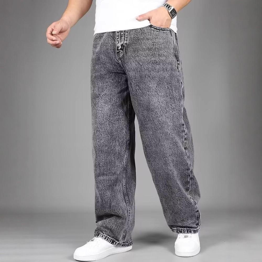 

JYL Men s Cargo Pants American Vintage Khaki Spring Loose Straight Denim Pants XL тёмно-рыжий
