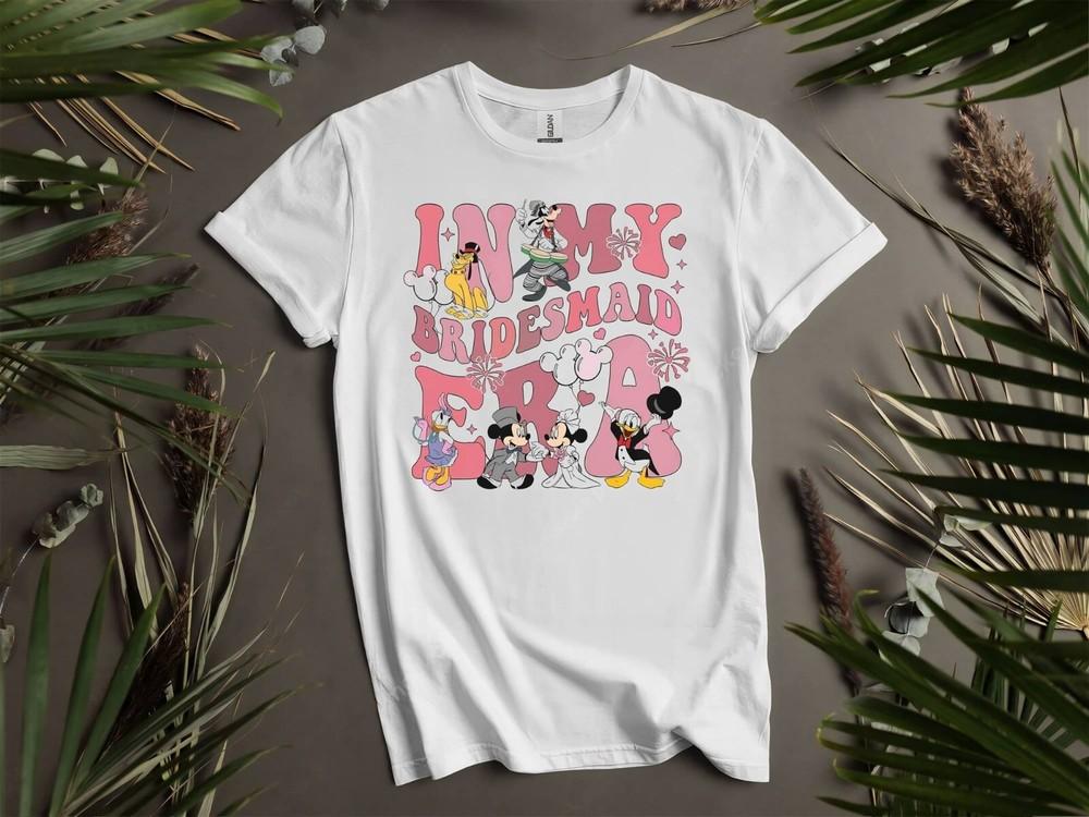 

Mickey and Friends In My Bridesmaid T-shirt T shirt Men Women Unisex Tshirt K550 4XL