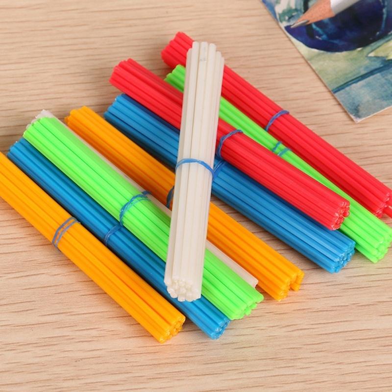 New 100pcs Children's Baby Learning Game Stick Bar Counting Rod Math Arithmetic Teaching Aids