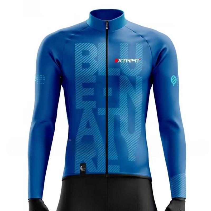 Mens Winter Cycling Thermal Long Sleeve