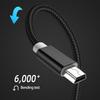 Cable Compatible Charging Braided Stable High-speed Transfer Shielding Output Anti-winding Widely Wire Mini USB