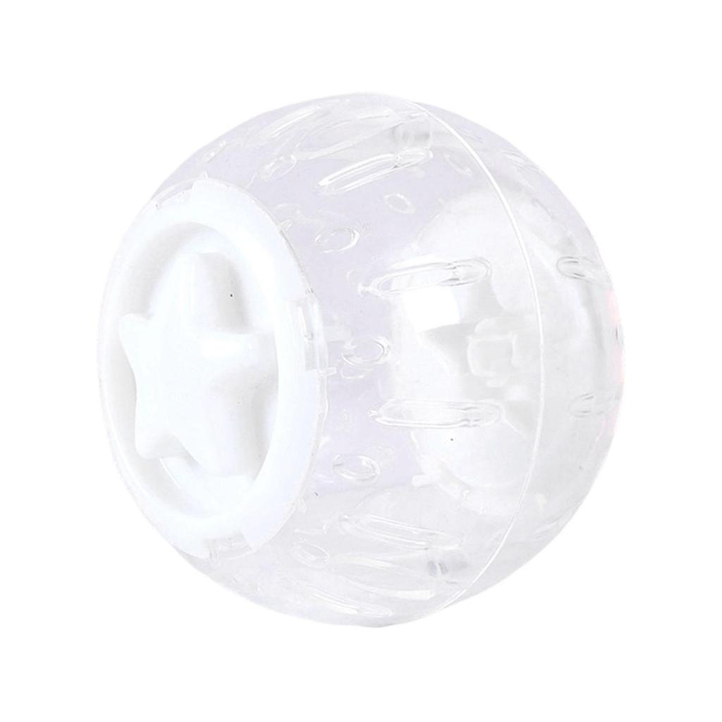 Hamster Ball 21cm Sturdy Plastic Exercise Wheel Toy for Guinea Pig Rabbit Small Pets Temporary Space