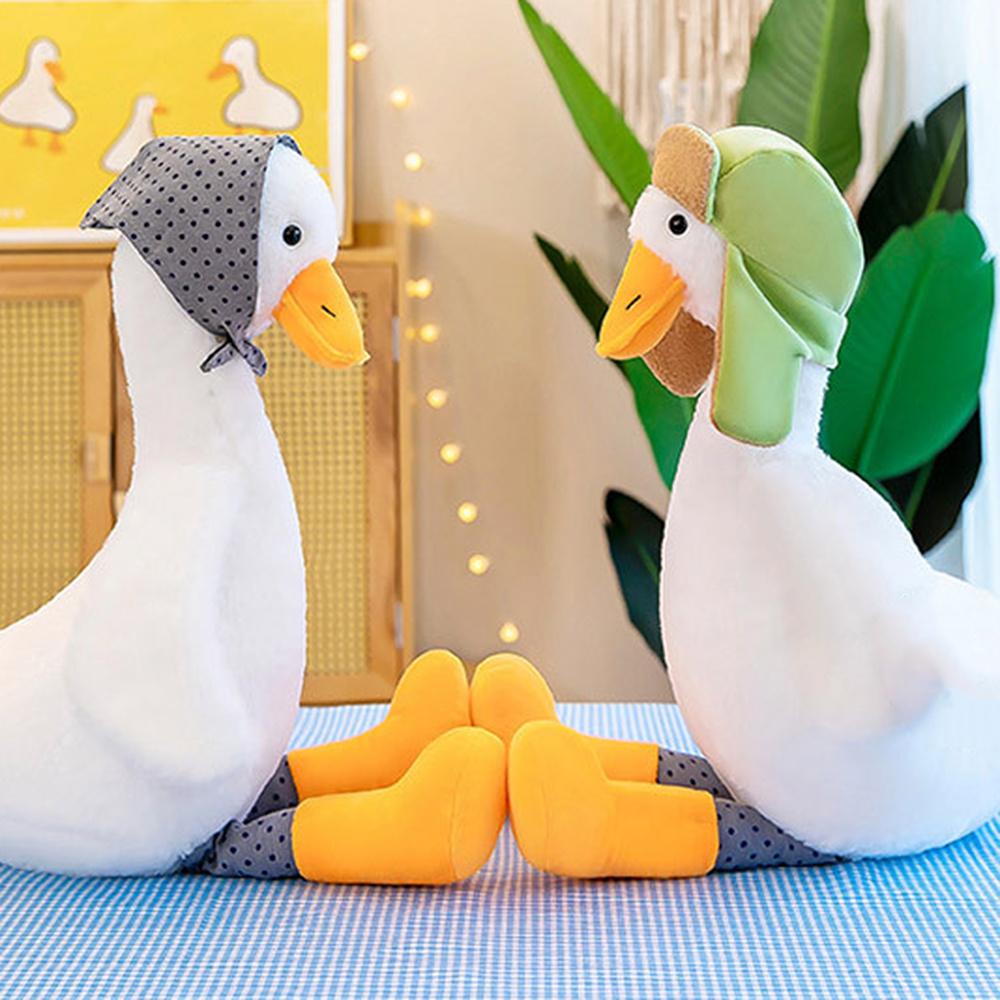 Adorable Goose Plush Doll Soft Stuffed Toy Kid Hugging Pillow Gift 60cm