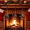 Calendario dell'Avvento Cavaliere Medievale, con 24 Decorazioni Acriliche, Ornamento da Tavolo Festivo Giorno Scatola di Natale, Collezionabile per Feste