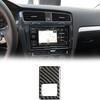 High Durability Carbon Fiber Warning Light Cover Sticker Area Stickers Suitable for Golf 7 Personalizing Interior Design