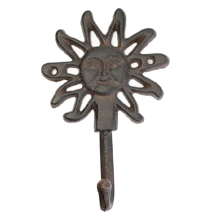 Sun Or Star Shaped Iron Wall Hook Ideal For Gifts And Decoration Hanger For Bedroom Living Room Garden