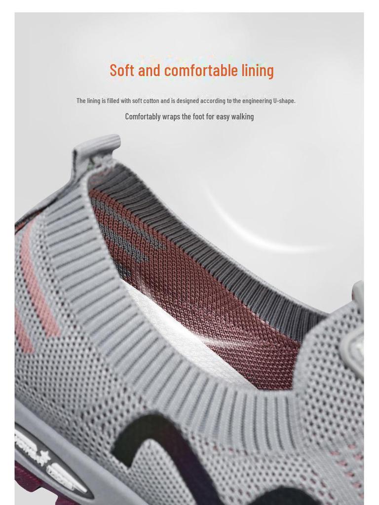 2024 Women's Spring Breathable Slip-On Casual Soft-Soled Shoes