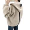 Women's Versatile Hooded Cardigan Jacket 2025 - Spring & Autumn Loose Sweater Jacket