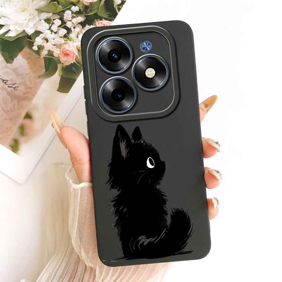 For Itel S23 Plus 4G Case Simple Style Sunset Soft Silicone Back Cover For ITEL S23 Plus 4G Phone Cases Fundas