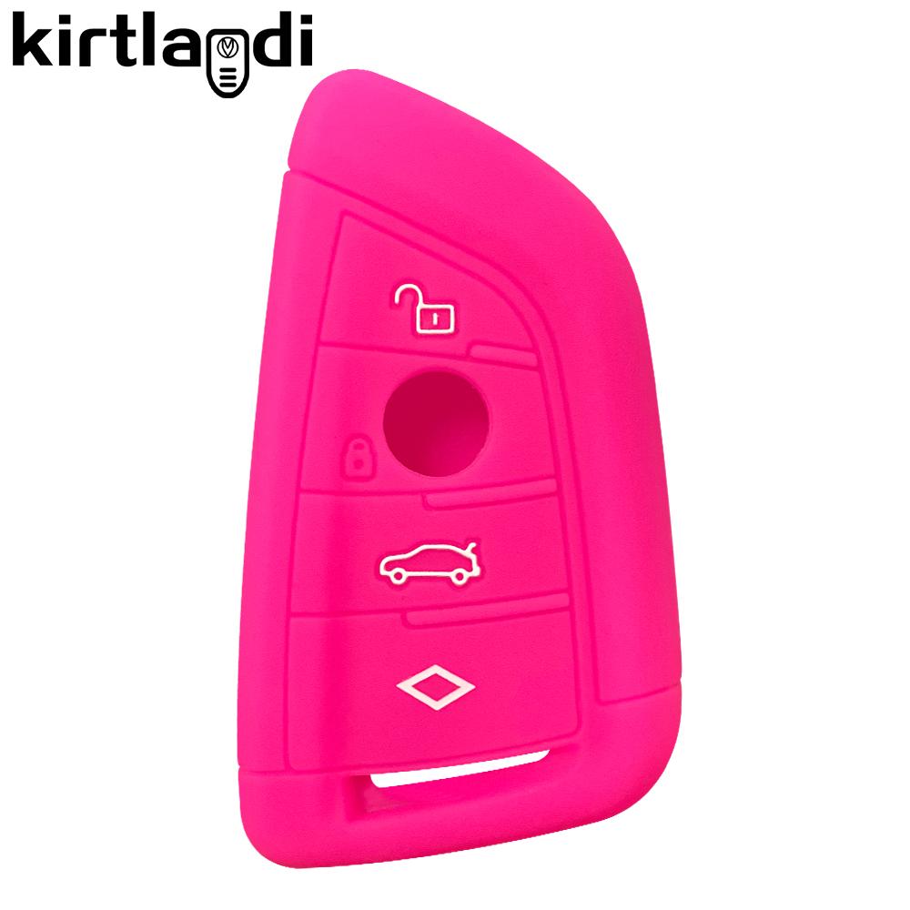 Silicone Remote Cover Key Case Protector for BMW G30 G05 X5 F15 X6 F16 7 Series G11 X1 F48 F39 X4 X3 F40 2021 Keyless Shell Fob