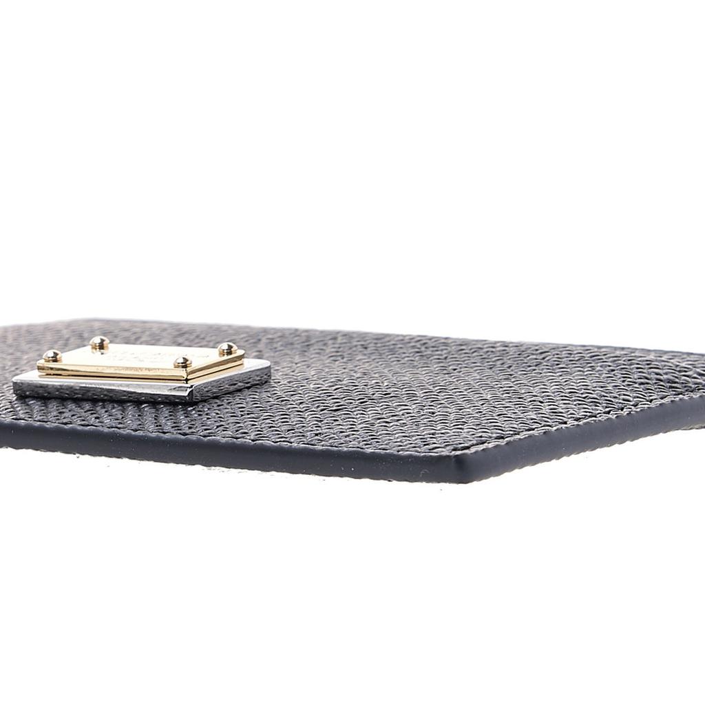 [Dolce & Gabbana] SS25 Unisex Logo Embellished Card Holder BI0330 A1001 80999