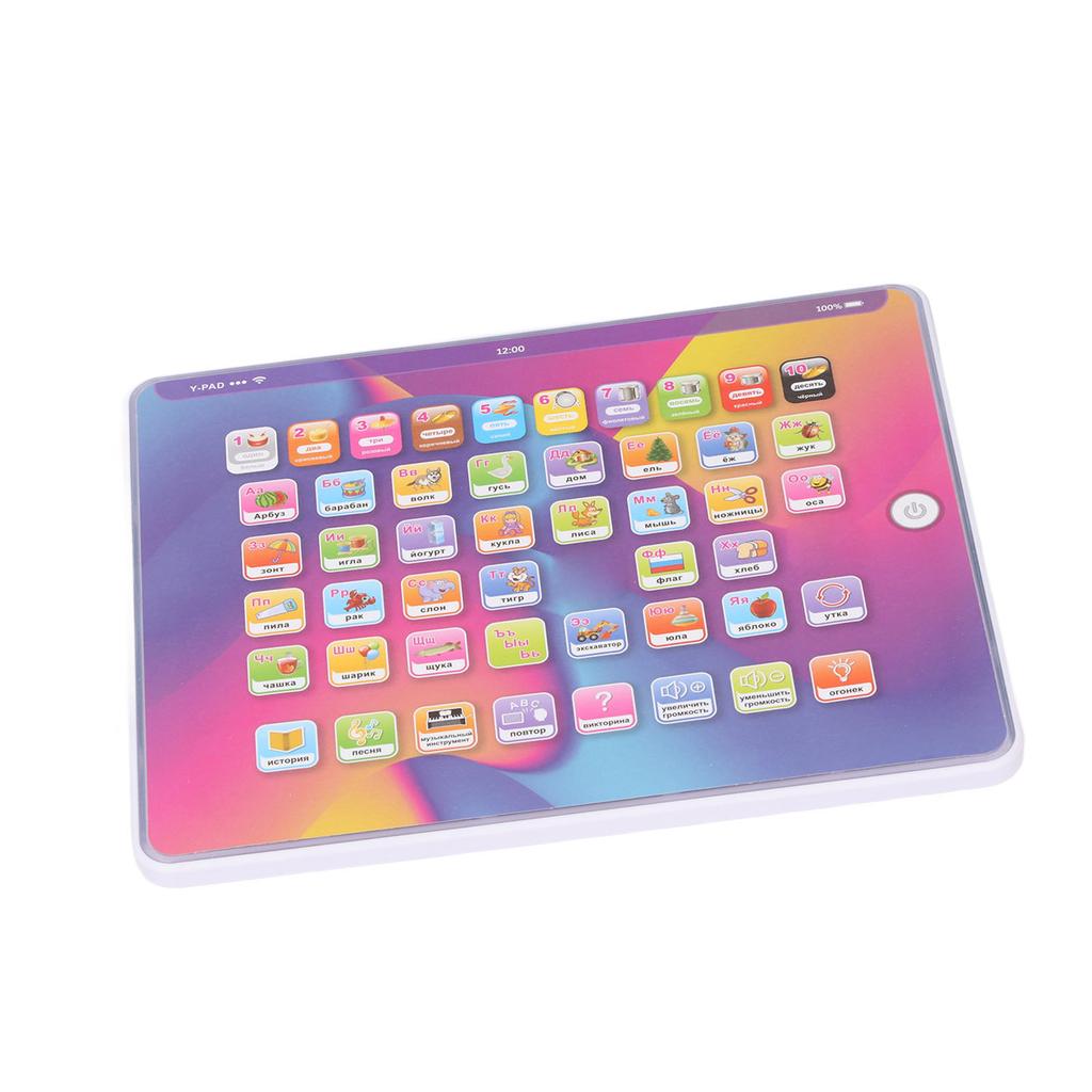 Russian Alphabet Learning Tablet Russian Early Learning Machine Songs Stories Point and Read Childre