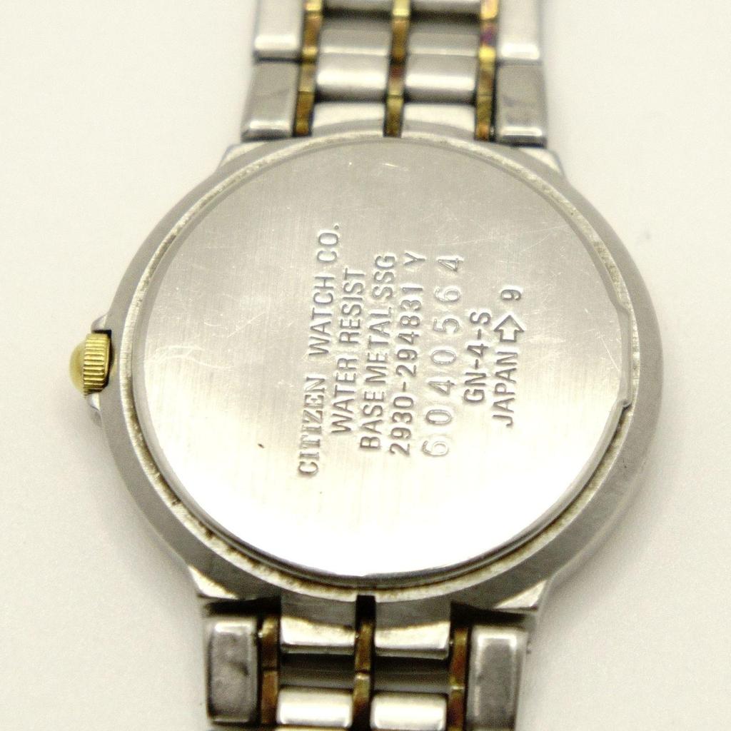 Used [Working Item] Citizen EXCEED 2930-294831 Y Combi Gold Roman Dial Ladies Watch Quartz 26.6mm Swiss-style Classical Office Casual (J0676)