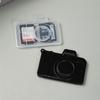 Camera-Shaped Compact SD Card Holder Organizer Storage Box, Portable Electronic Accessories Card Case,Camera Card Storage Device