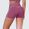 New contrasting color tight high elastic breathable yoga suit six-piece sports running fitness yoga suit women