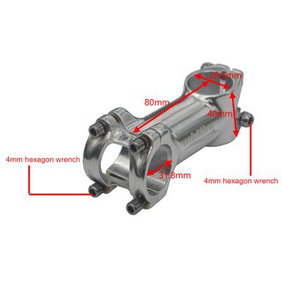 Aluminum Alloy Bicycle Stem Lightweight CNC MTB Mountain Bike Stem Bicycle Parts Cycling Handlebar Accessories