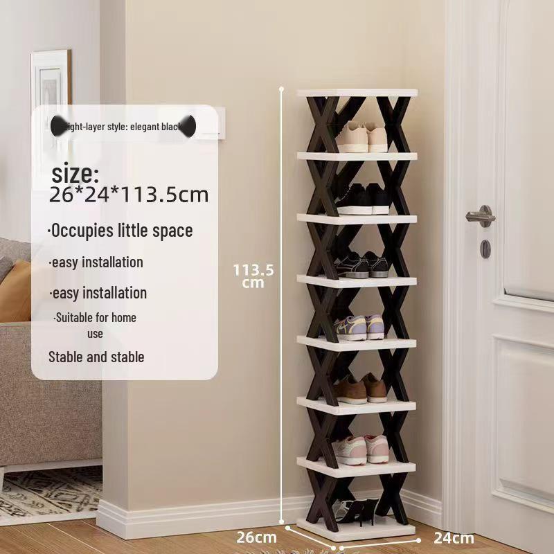 Compact Dustproof Shoe Cabinet for Dorms and Small Spaces