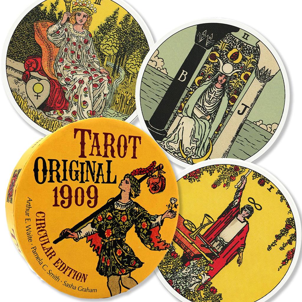 Tarot Original 1909 Circular Edition Tarot Reading Instructions Japanese Manual Included Authentic Tarot Cards 78 Cards