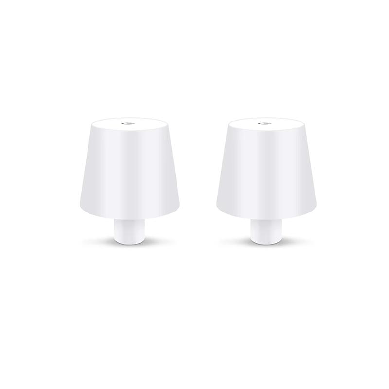 3PCS USB Charge Wireless Wine Bottle Lamp Portable Touch Table Lamp Touch Control of 3 Colors+RGB and Stepless Dimming Night Lamp For Bar Party Decor