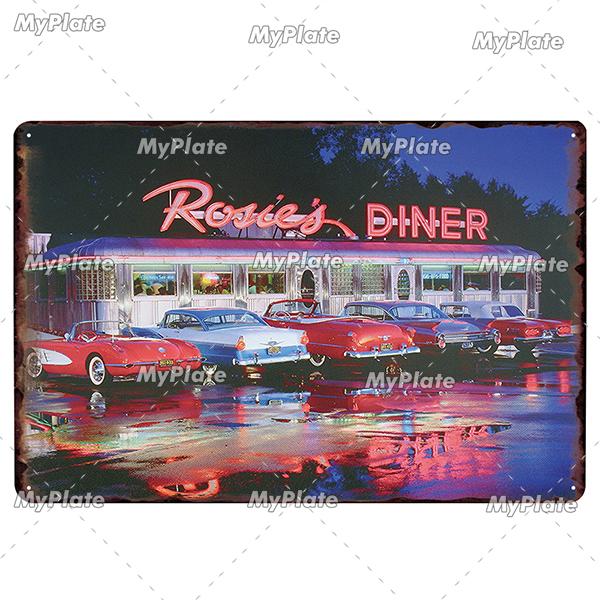 Ride Metal Sign Vintage Plaque Tin Sign Wall Decor For Garage Club Plate Crafts Art Route 66 Poster Gift Custom Wholesale