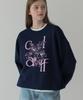 Keullaepeu Lily Sweatshirt_Navy