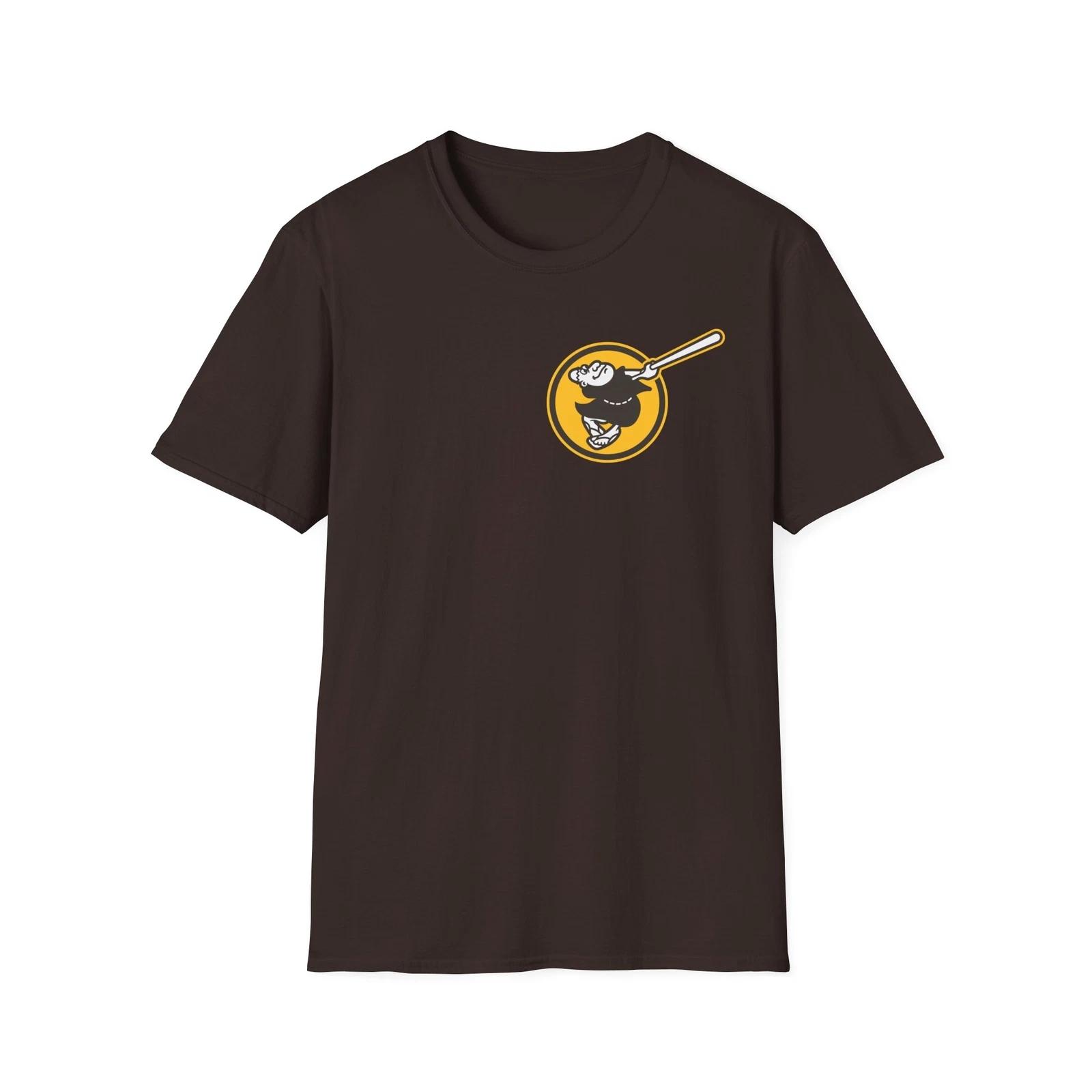 

Swinging Friar San Diego Padres T-Shirt, Unisex Fan Apparel, Brown Baseball Tee, 2XL