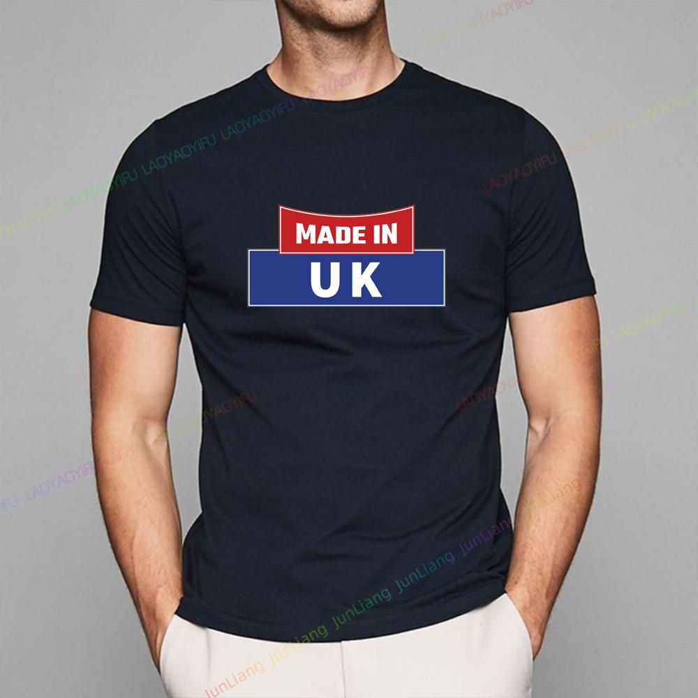 2024 Summer New Funny Shirt England Flag Badge Unisex Patriotism Graphic T Shirts Womens Tshirts Men Tshirt Short Sleeve Tee
