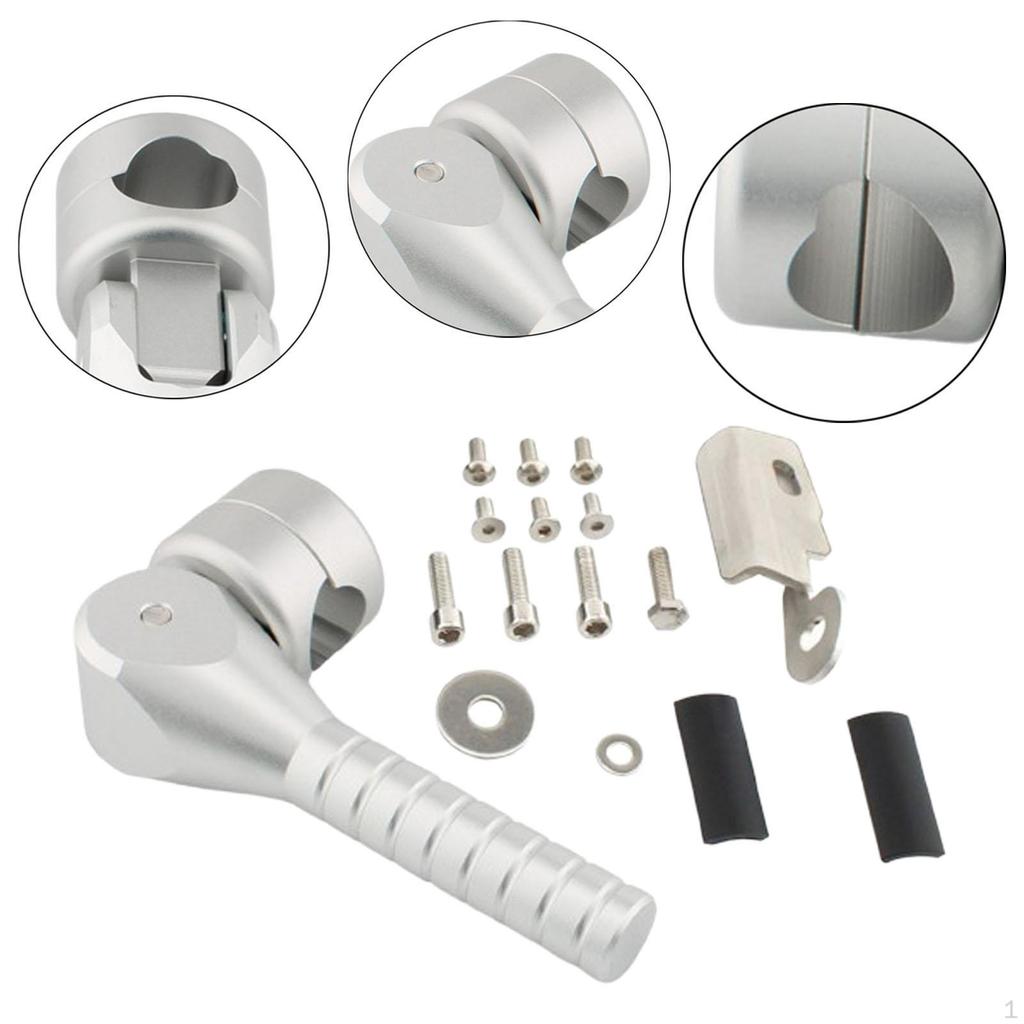 Aluminum Alloy Motorcycle Lifting Handle Frame Spare Parts Auxiliary Bar Foldable Replacement