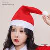 Festive Red Santa Hat - Christmas Headdress for Women and Children