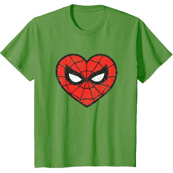 Maglietta Marvel Spider-Man Cuore