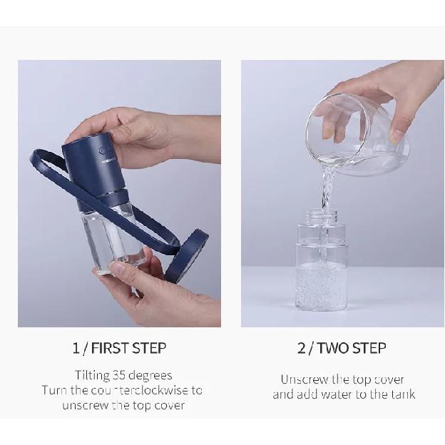 Mini USB Air Purifier for Home and Car – Negative Ion Portable Air Cleaner Removes Smoke Odor Formaldehyde
