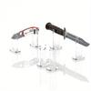 1Set  Acrylic Display Stand Knives Holder Cutter Display Holder Collection Rack Transparent
