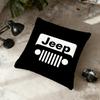 J-Jeep-ES Logo Coole Auto Kussenhoes Huis Kantoor Handig Scandinavische Eenvoud Populair Met Rits Kussenhoes