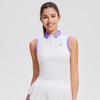 OEING Women's Quick-Dry Sleeveless Polo Sports Top