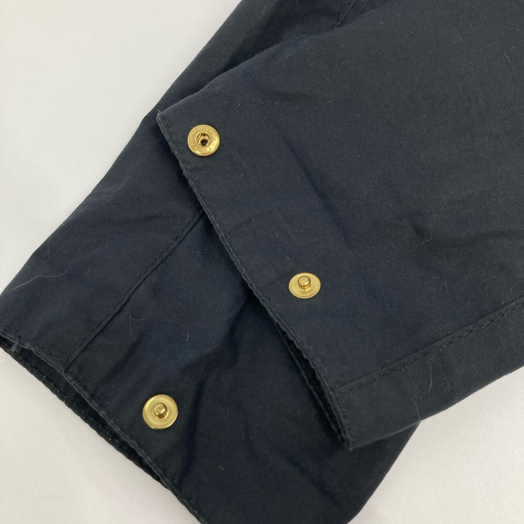 Barbour 1502075 Black Wax Durham Oiled Coat Coat 38 blackUsed