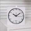 Modern Minimalists Alarm Clock with Builts In Nightlight and Quiet Movement for Home Decors Battery Operated Table Clock