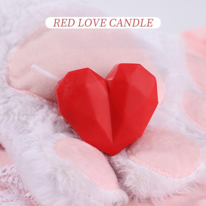 Lumânare Ceară de Soia la Temperatură Joasă, Lumânare Romantică Multicoloră cu Forme de Floare/Coloană/Model/Inimă, Sigură și Prietenoasă cu Pielea pentru Adulți