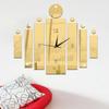 Modern Wall Clock Mirror Silver Wall Clock 3d Big Quartz Watch Clocks Living Room Home Decoration Still Life Silver Stickers