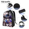 Hashibira Inosuke Anime Backpack Cartoon Travel Bags 3D Printed Casual Daypacks-SYS735