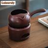 Gear Alcohol Lamp Tea Stove Ceramic Tea Warmer Teapot Heating Base Portable Tea Making Furnace Kung Fu Tea Set Around The Stove