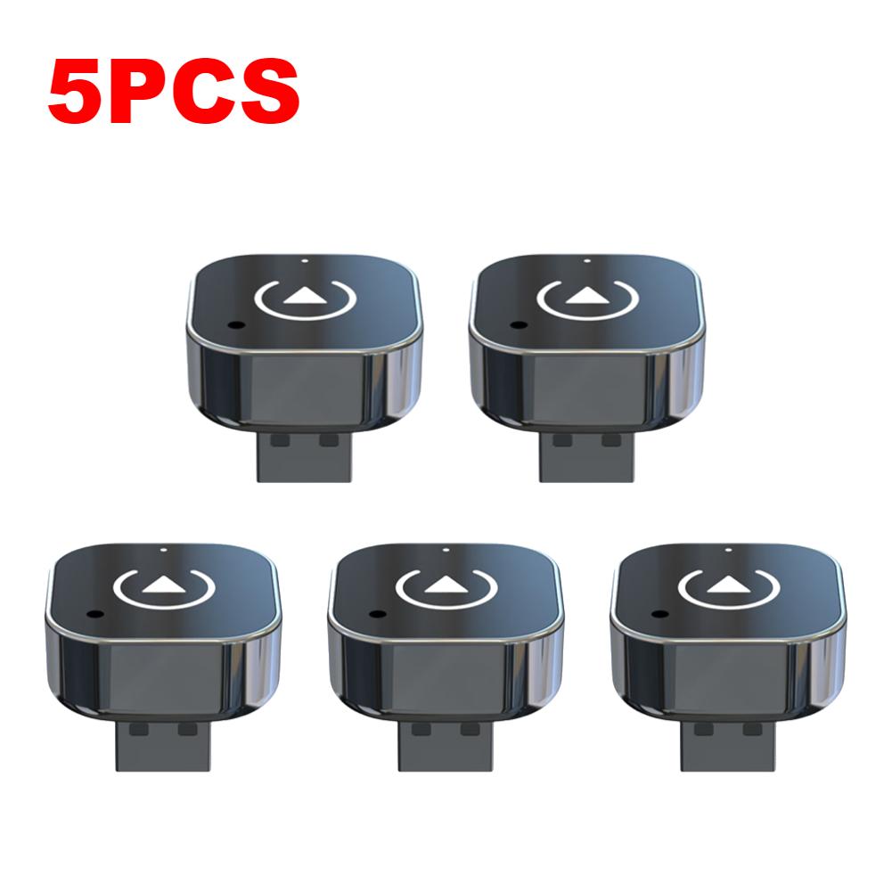 1-5PCS 2-in-1 Wireless CarPlay Android Auto Adapter Car Intelligent Systems Smart USB Dongle AI Smart Box For Car With CarPlay