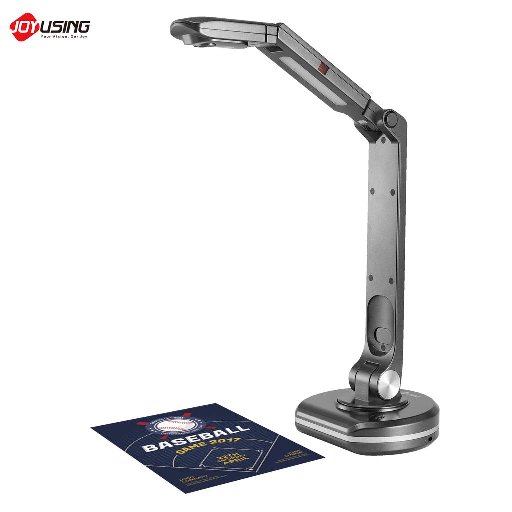 JOYUSING V500S USB 2 in 1 Document Camera & Book Scanner Webcam with Auto Focus 8 Mega pixel High Definition Max.