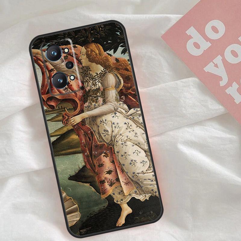

Art Paintings The Birth Of Venus Case For Realme GT7 Pro GT6 C75 C65 C67 C61 C53 C55 C51 C35 C63 C71 15 11 12 13 14 Pro Plus Realme C67 4G