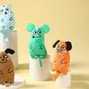 Cute Cat Toys Funny Interactive Plush Cat Toy Mini Teeth Grinding Catnip Toys Kitten Chewing Squeaky Toy Pets Accessories