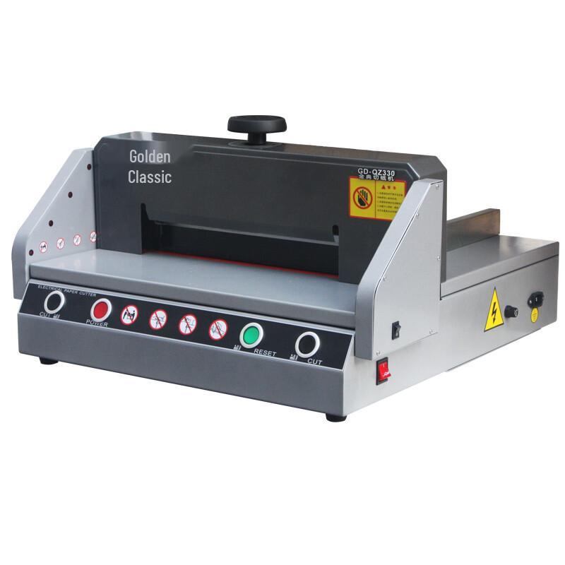 GOLDEN GD-QZ330 Smart Electric Desktop Paper Cutter CN Plug (adapter Included)