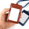 Hot Sale With Lanyard Three Card Position ID Lanyard Name Tag Card Bag Key Chain Card Badge Holder