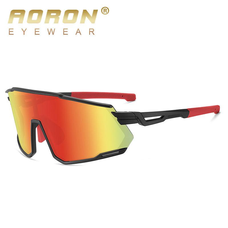 Big Frame Skiing Sunglasses Outdoor Colorful Photochromic Polarized Glasses Sports Cycling Driving Windproof Goggles GZW